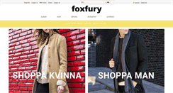 Desktop Screenshot of foxfury.se
