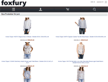 Tablet Screenshot of foxfury.se